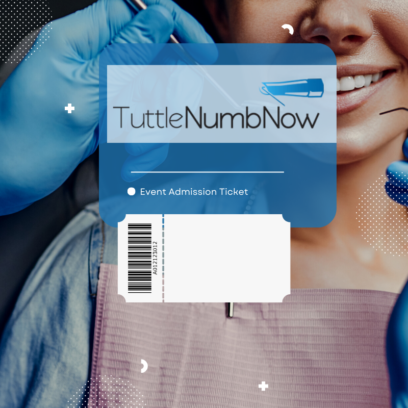 Tuttle Numb Now event ticket admission one